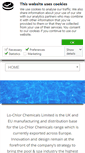 Mobile Screenshot of lo-chlor.co.uk